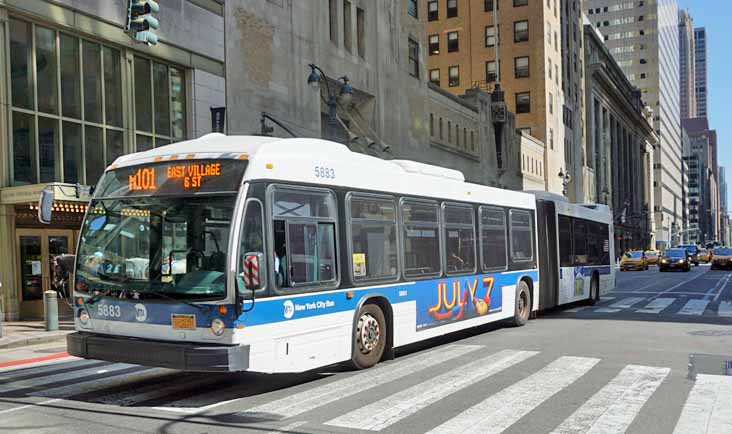 MTA NovaBus LFS 5883